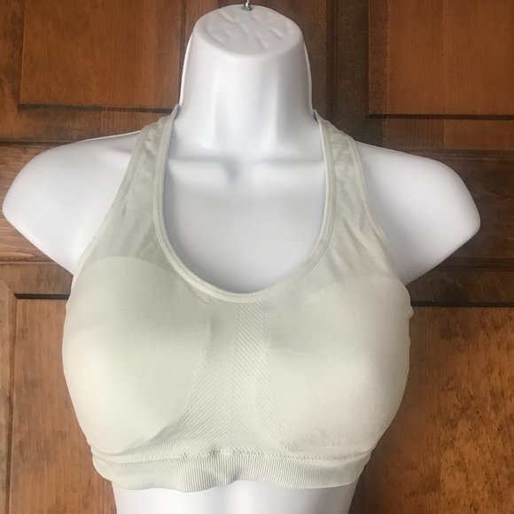Jockey Light Green Racerback Sports Bra Large - Picture 1 of 12